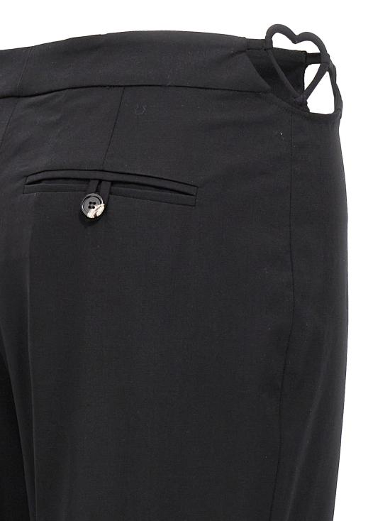  넨시 도자카 팬츠 LDNDSS23TRS026BLACK - NENSI DOJAKA