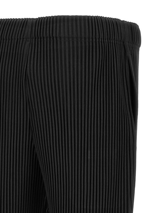 26FW 옴므 플리세 이세이 미야케 스트레이트 팬츠 HP68JF08415 Black - HOMME PLISSE' ISSEY MIYAKE
