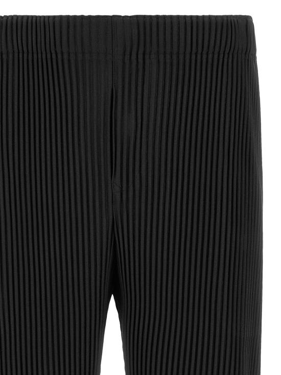 26FW 옴므 플리세 이세이 미야케 스트레이트 팬츠 HP68JF08415 Black - HOMME PLISSE' ISSEY MIYAKE