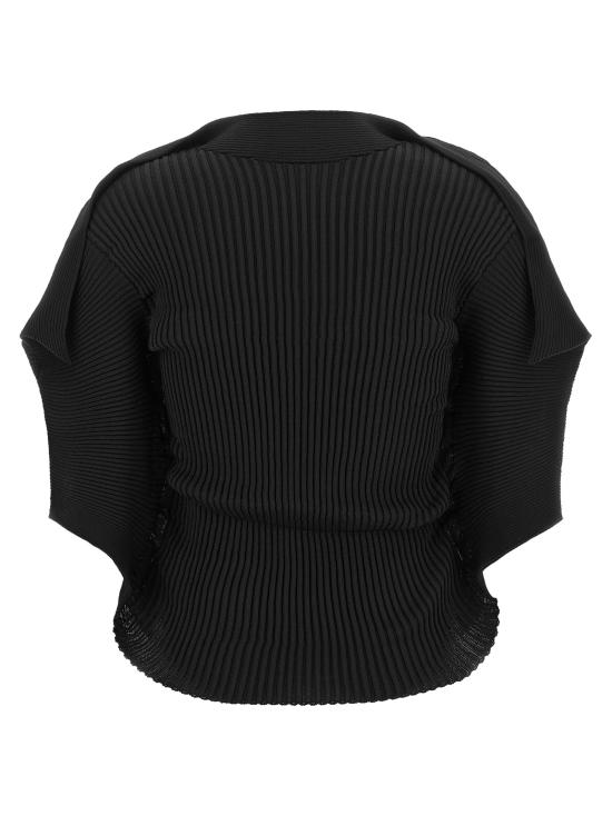 26FW 이세이 미야케 탑 IM68KN29415 Black - ISSEY MIYAKE