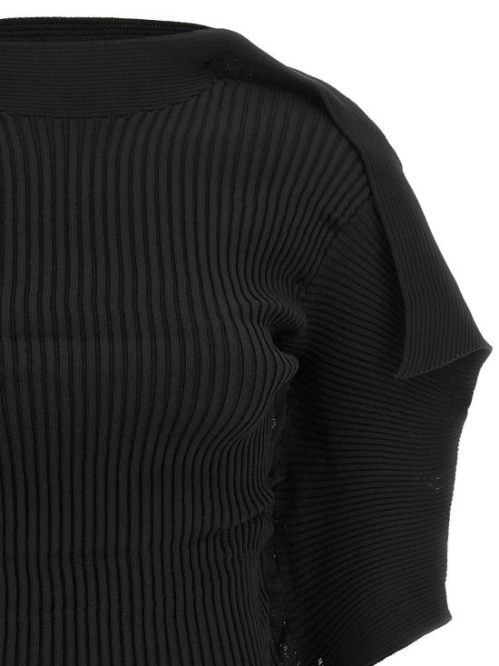 26FW 이세이 미야케 탑 IM68KN29415 Black - ISSEY MIYAKE