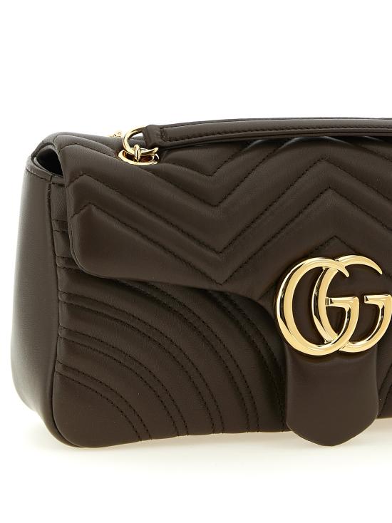 26FW 구찌 GG 마몽 미디엄 숄더백 837267AAGUE2818 Brown - GUCCI
