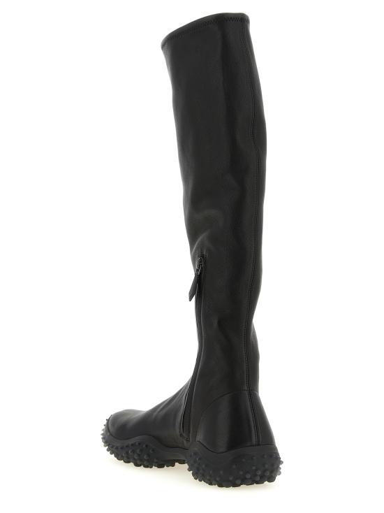 26FW 미우미우 스트레치 나파 레더 부츠 5W805EFA045L68F0002 Black - MIU MIU