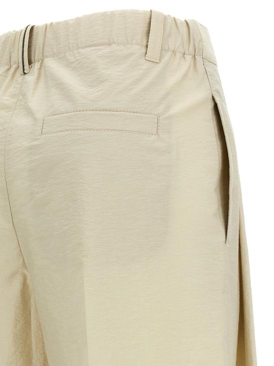  브루넬로 쿠치넬리 팬츠 LDM0F79P9189C9593 CREAM - BRUNELLO CUCINELLI