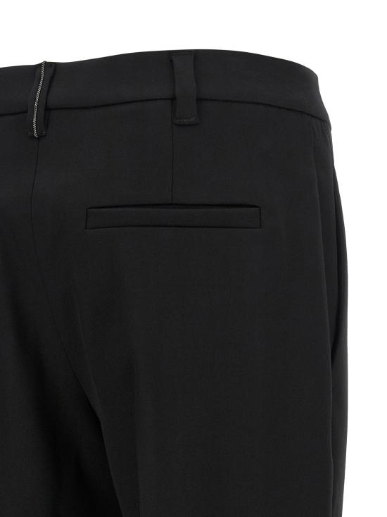  브루넬로 쿠치넬리 팬츠 LDMB176P8703C101 BLACK - BRUNELLO CUCINELLI