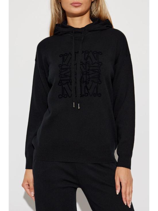 26FW 막스마라 폴로 티셔츠 21366262600 007 BLACK - MAX MARA