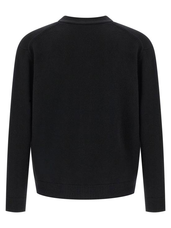  메종키츠네 가디건 LDPM00509KM03290391 BLACK - MAISON KITSUNE