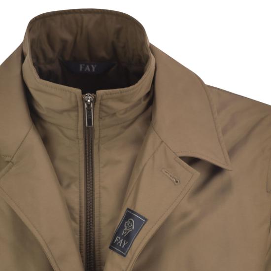 26FW 페이 자켓 NAM62530160AX2 DARK BEIGE - FAY