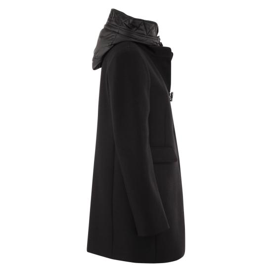 26FW 페이 코트 NAW59533430YMV BLACK - FAY