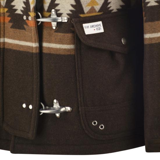 26FW 페이 자켓 MAM13531580YTI BROWN - FAY