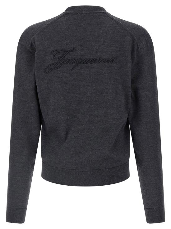  자크뮈스 가디건 LD25HCDM00577AK00299970 GRAY - JACQUEMUS