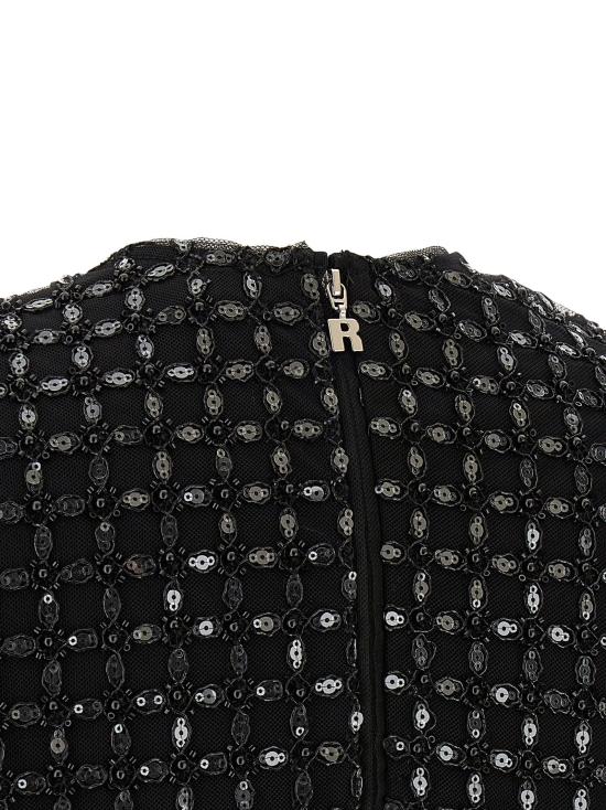  로테이트 바이 크리스텐슨 셔츠 LD115155100100 BLACK - ROTATE BY BIRGERCHRISTENSEN
