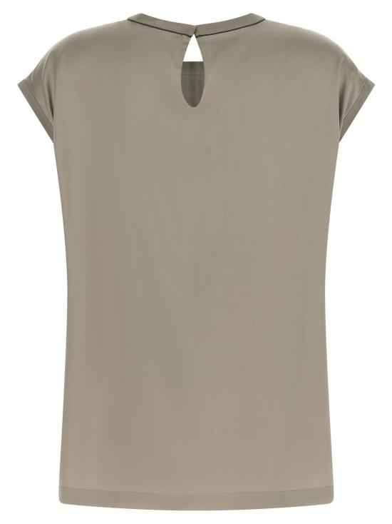  브루넬로 쿠치넬리 블라우스 LDM0C59EH500C9125 SAGE GREEN - BRUNELLO CUCINELLI