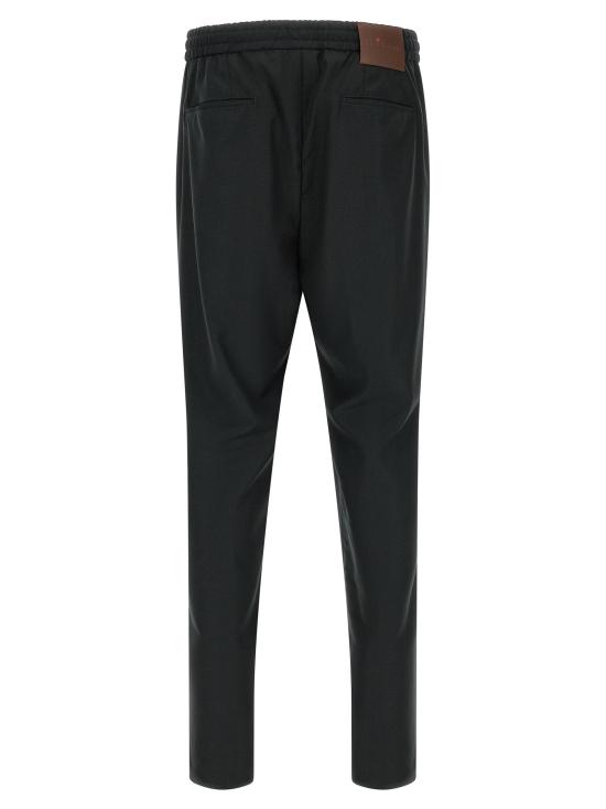  키톤 팬츠 LDUP1LACK0129H02001 BLACK - KITON