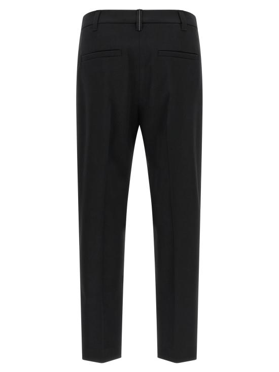  브루넬로 쿠치넬리 팬츠 LDMB176P8703C101 BLACK - BRUNELLO CUCINELLI
