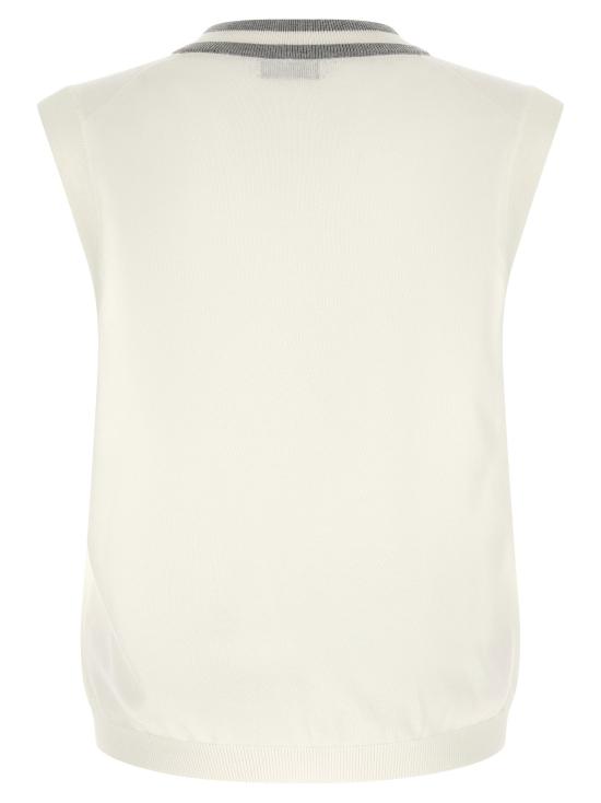  브루넬로 쿠치넬리 베스트 LDM29203607FCJ068 CREAM - BRUNELLO CUCINELLI