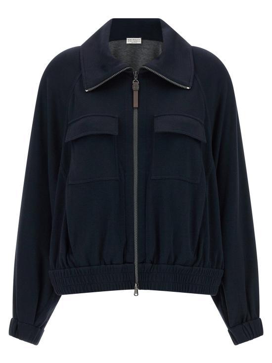  브루넬로 쿠치넬리 탑 LDMP828B2B06C8366 NAVY