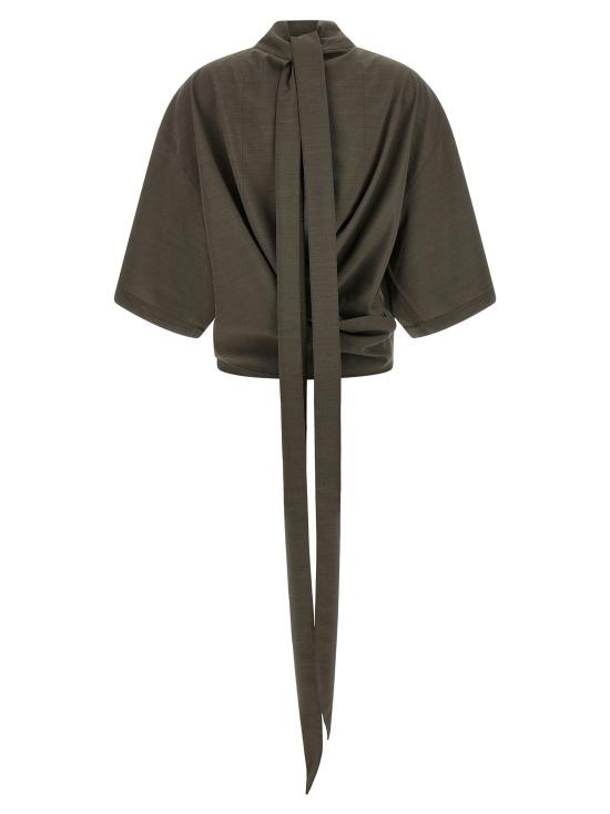 자크뮈스 블라우스 LD26HTOW00952AW00653950 OLIVE - JACQUEMUS