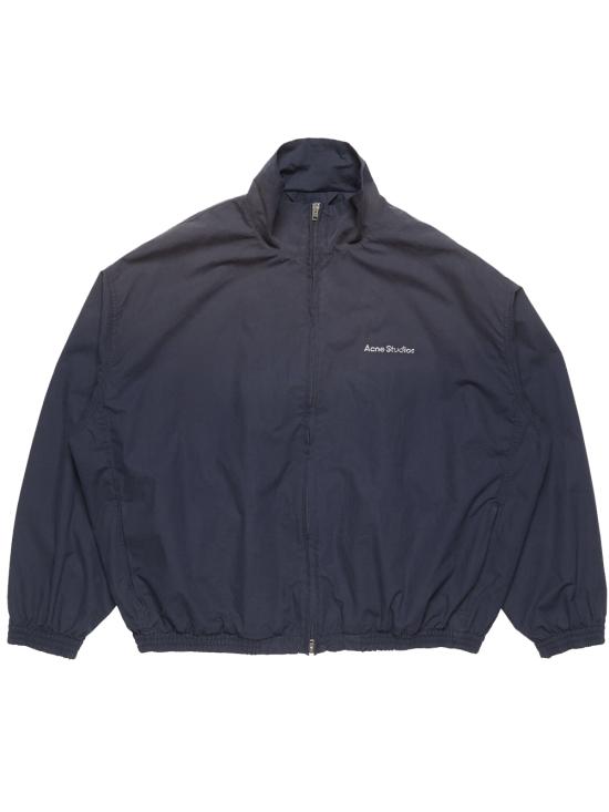 26FW 아크네 스튜디오 로고 지퍼 자켓 B90863 BG3 NAVY DOM - ACNE STUDIOS