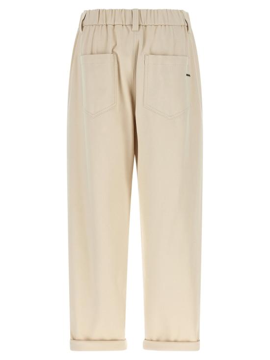  브루넬로 쿠치넬리 팬츠 LDMP126P8417C9815 BEIGE - BRUNELLO CUCINELLI