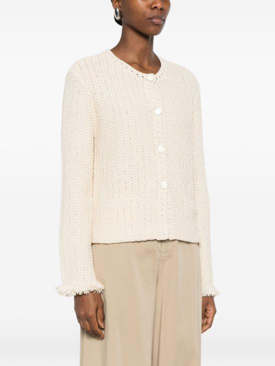  엠포리오 아르마니 가디건 EW002970AF22478U1058 P26 CREAM - EMPORIO ARMANI