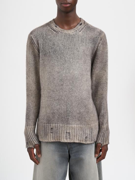26FW 아방도이 스웨터 R226WU3355CSGVHV00955 Dove gray