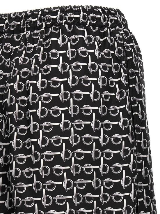  버버리 숏팬츠 LD8088641SILVERBLACK - BURBERRY