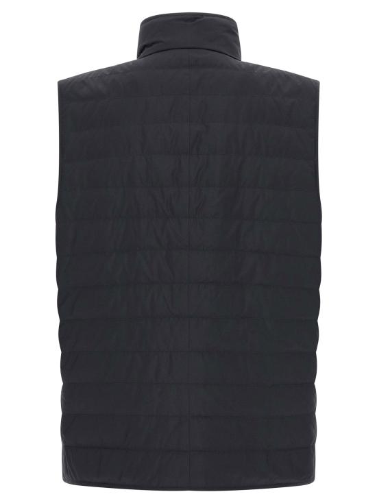  브루넬로 쿠치넬리 베스트 LDMV4081797CIX44 BLACK - BRUNELLO CUCINELLI