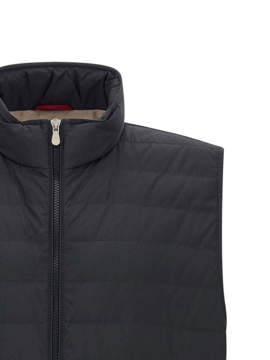  브루넬로 쿠치넬리 베스트 LDMV4081797CIX44 BLACK - BRUNELLO CUCINELLI