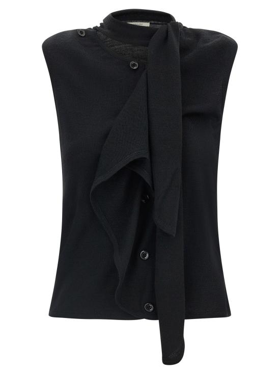  르메르 베스트 LDPO0053LK1063BK999 BLACK - LEMAIRE