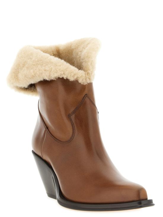 26FW 끌로에 부츠 아젤란  및 앵클  브라운 - CHLOE