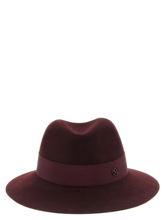  메종미셸 모자 LD1002081003REDBLACK BURGUNDY