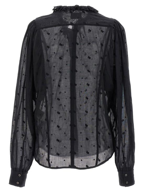  이자벨마랑에뚜왈 블라우스 LD24PHT0378FAB1J10E01BK BLACK - ISABEL MARANT ETOILE
