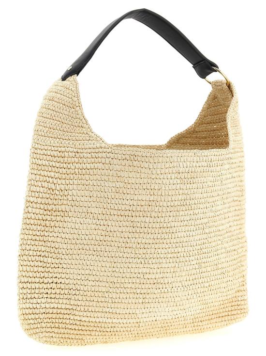  메종미셸 숄더백 LD5010001002NATURALBLACK BEIGE - MAISON MICHEL
