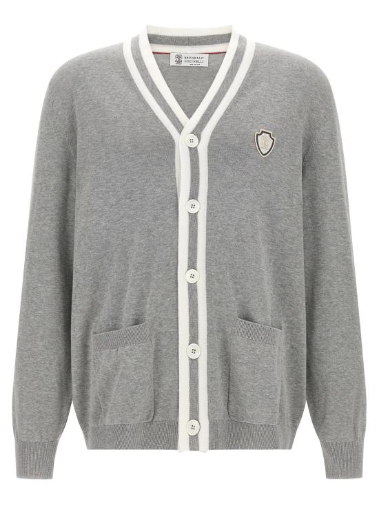  브루넬로 쿠치넬리 탑 LDM29203606FCP157 GREY
