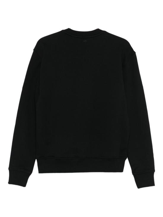  아미 스몰 하트 로고 스웨트셔츠 BFUSW035D730001 AI26 BLACK - AMI