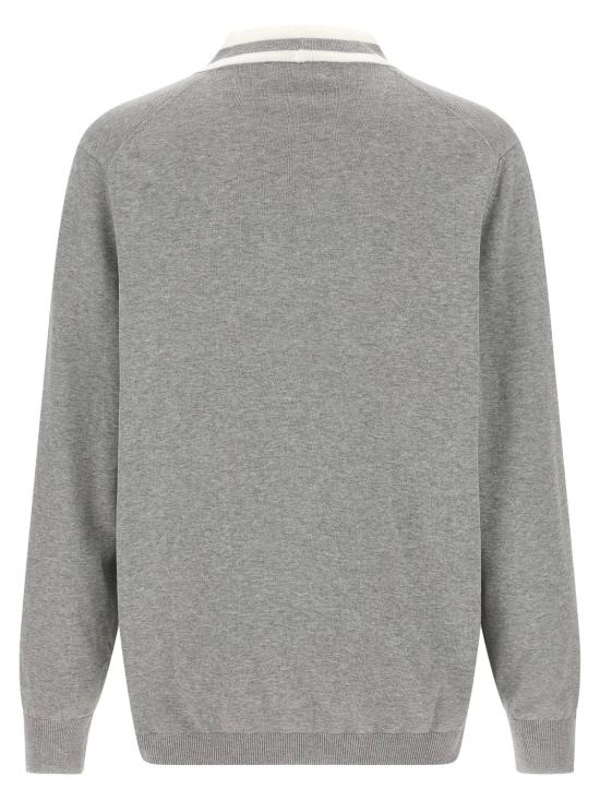  브루넬로 쿠치넬리 탑 LDM29203606FCP157 GREY - BRUNELLO CUCINELLI