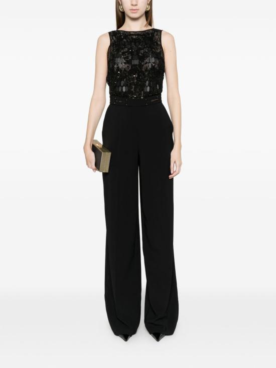  엘리자베타프랜치 수트 팬츠 TU06662E2110 P26 BLACK - ELISABETTA FRANCHI