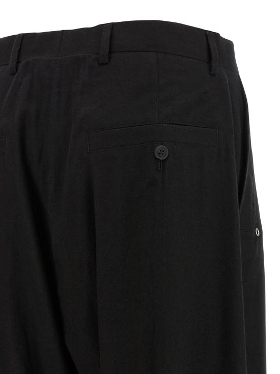  릭 오웬스 팬츠 LDRP02E4355FLW09 BLACK - RICK OWENS