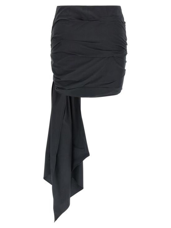  디 아티코 숏팬츠 LD260WCR00150100 BLACK - THE ATTICO