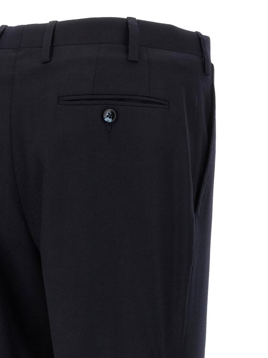  키톤 수트 팬츠 LDUA85TK0198I01001 BLACK - KITON