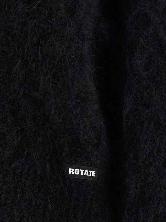  로테이트 바이 크리스텐슨 가디건 LD115459100100 BLACK - ROTATE BY BIRGERCHRISTENSEN