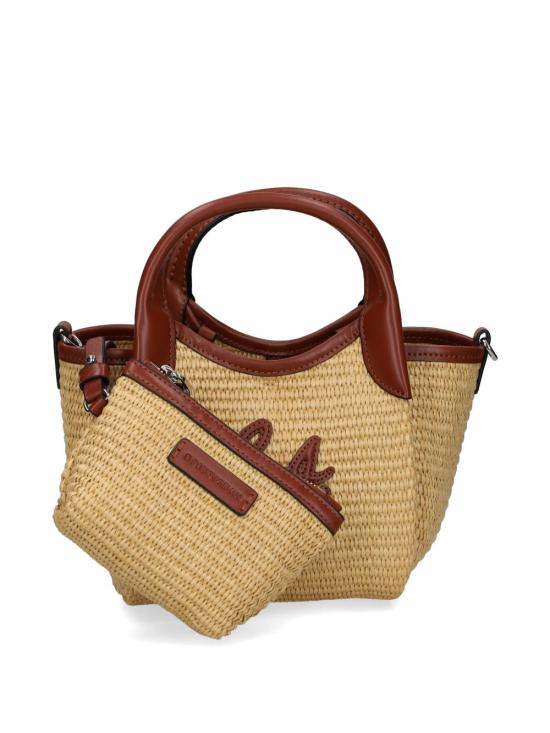  엠포리오 아르마니 토트백 EW001011AF25819M1334 P26 BEIGE - EMPORIO ARMANI