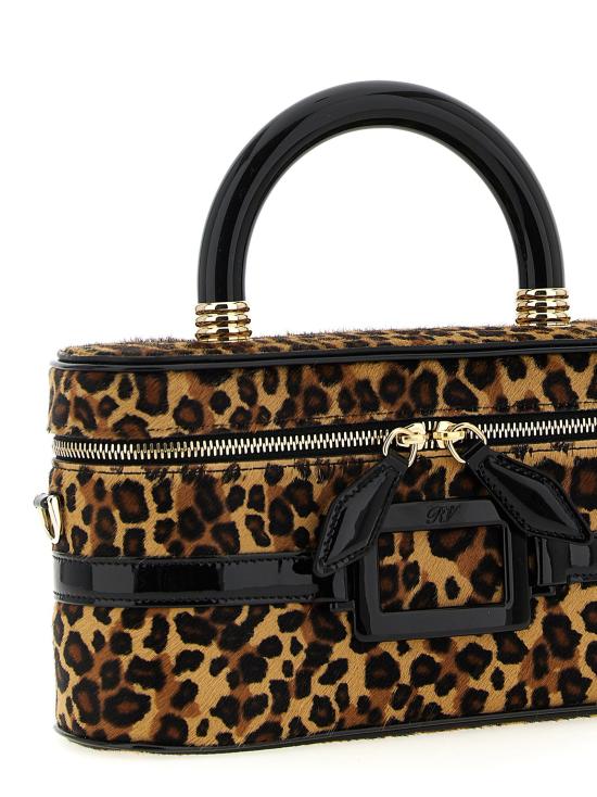  로저비비에 토트백 LDRBWAORH0101USN021Z LEOPARD - ROGER VIVIER