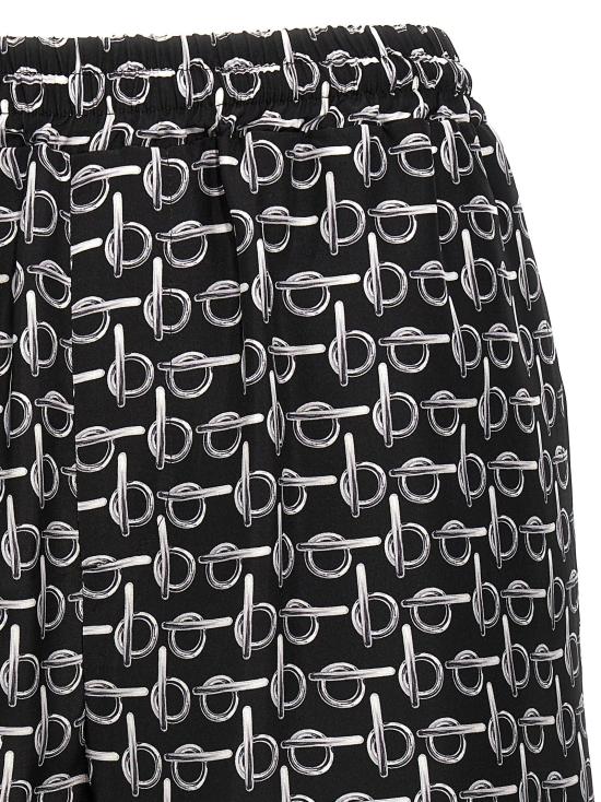  버버리 숏팬츠 LD8088641SILVERBLACK - BURBERRY