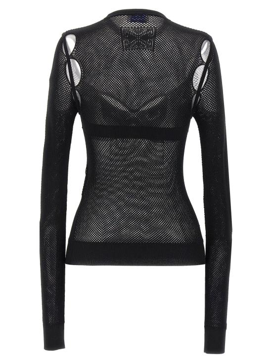  오프화이트 셔츠 LDOWHT020S24KNI00110101010 BLACK - OFF WHITE