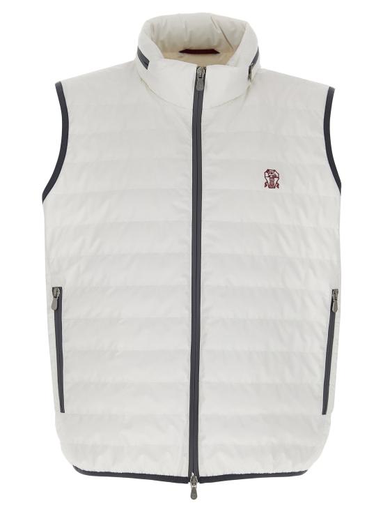  브루넬로 쿠치넬리 베스트 LDMM49A7460GC1085 WHITE