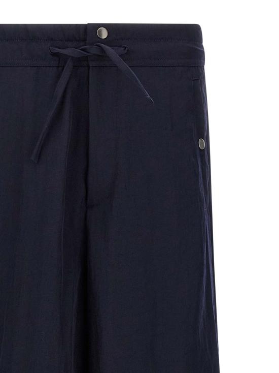  드리스 반 노튼 팬츠 LD2520209932328509 BLACK - DRIES VAN NOTEN