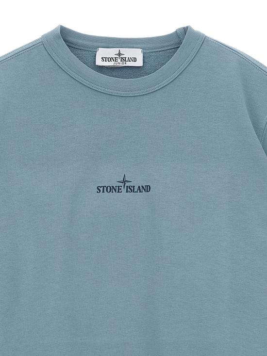  스톤 아일랜드 탑 LDL1S166100018S0370V004A BLUE - STONE ISLAND