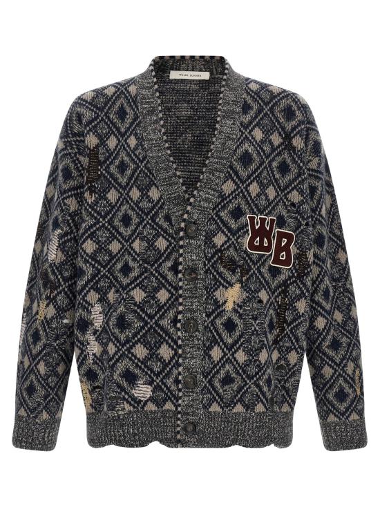  웨일즈보너 가디건 LDUA25KN45WO12951 NAVY